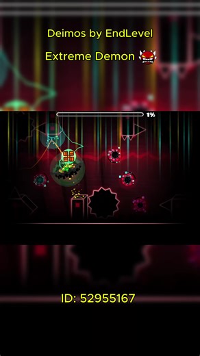 Geometry Dash Deimos Showcase: Extreme Demon Gameplay