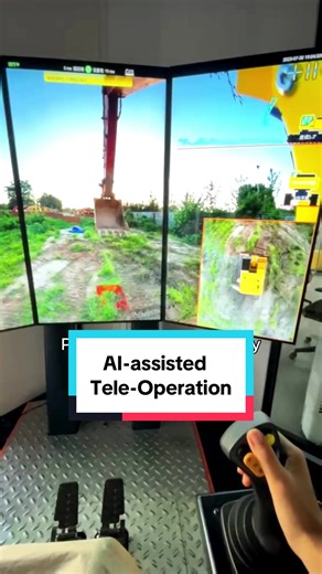 AI-Assisted Tele-Operation: Revolutionizing Heavy Machinery
