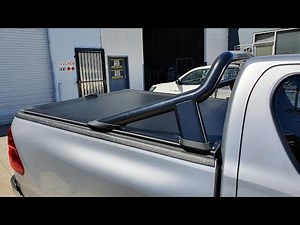 Toyota Hilux Revo with Tub Liner Roller Cover Installation Guide Video
