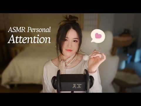 ASMR Personal Ear Attention 🤍 (Ear Cleaning & Massage)