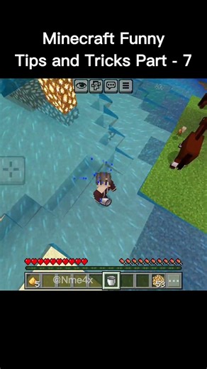 Minecraft funny tips and tricks part-7 #indiangamer #hindigameplay #minecraftfunny #funny