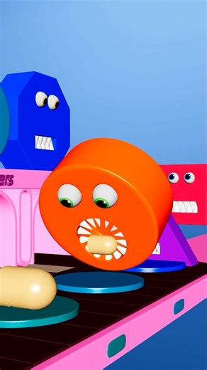 Big Monsters Eat Pizza 🧊💖😈