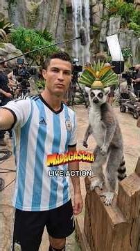 MADAGASCAR SE FOSSE UM LIVE-ACTION #madagascar #ospinguinsdemadagascar #dreamworks #reijulian