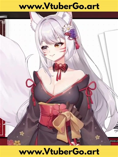 Custom Live2D Vtuber Model 🖌️ – High-Quality Design & Rigging by Studio Nekoyama - www.vtubergo.ar