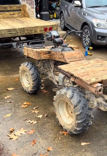 DIY Wood Fourwheeler Craft Projects