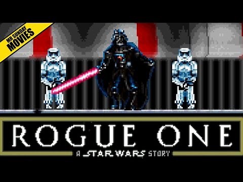 16 Bit DARTH VADER Rogue One Ending Scene