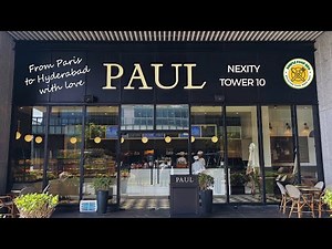 Paul Le Cafe Hyderabad | French Bakery Experience at RMX Nxtcity ☕🥐 | Hyderabad Food #hyderabadfood