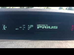 2010 Toyota Prius - maintenance reset procedure