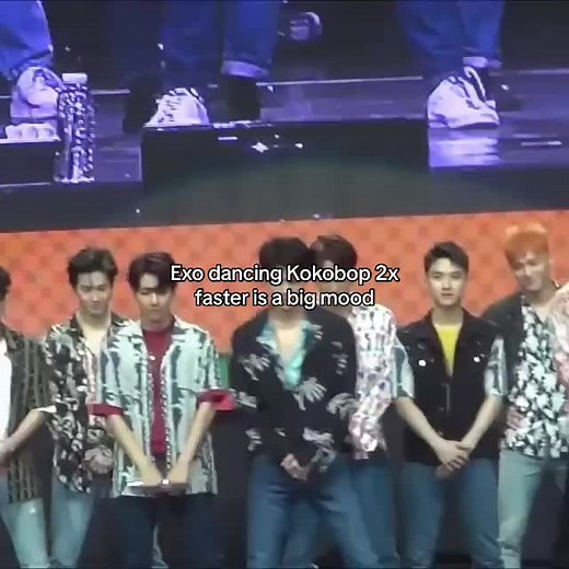 EXO Dancing Kokobop 2x Faster: A Big Mood