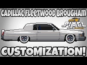 Pixel Car Racer: Fully upgraded clean Cadillac Fleetwood Brougham build!