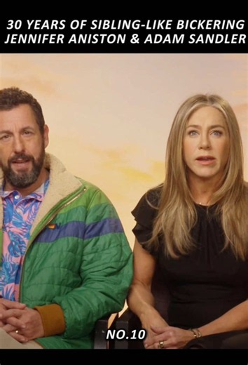 30 years of roasting, arguing, and somehow still being the funniest duo 😂 Jennifer Aniston and Adam Sandler have the kind of chemistry that feels less like Hollywood and more like two siblings who never learned when to stop messing with each other. #JenniferAniston #AdamSandler #FunnyMoments #CelebrityMoments #Hollywood