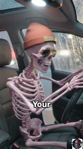 🤔 How Long Can You Survive In The Locked 🚗🚨#information #trending #ai #shortvideo #skeleton#curosity