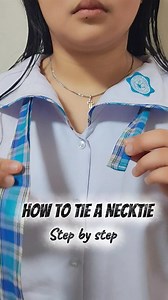 10K views · 69 reactions | How to tie a necktie  #necktie #tutorial #stepbystep #tips #hacksandtips #hack #secrets #tipsoftheday #lifehacks #ideas #tutorialvideo #tutorialsvideos #tutorialreels #necktiestyle #style #neckties #easy #students #uniform | Alyssa Claire | Facebook