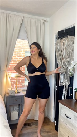 Our holiday looks are really starting to shape up. 😉 What are you wearing this season? Shop our shapewear collection here: https://www.vanityfairlingerie.com/shapewear/shaping-high-waist-short/40312.html | Vanity Fair Lingerie