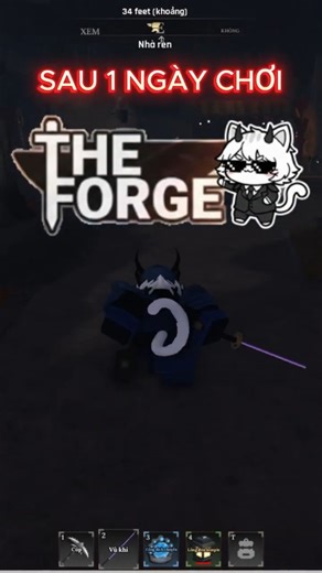 TAKAMI SAU 1 NGÀY CHƠI THE FORGE, THỢ RÈN HUYỀN THOẠI TRONG ROBLOX !!! #roblox #takamicat #theforge