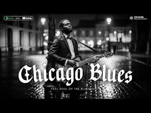 Blues Backing Track | Chicago Blues Music & Smooth Jazz for Late Night Relaxation