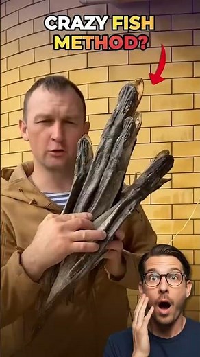 INSANE FISH PRESERVATION METHOD YOU’VE NEVER SEEN! #salted #pike #traditional #fish