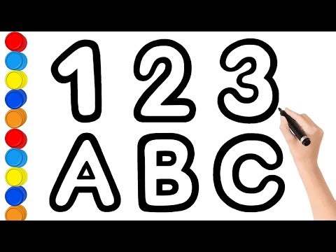 Learn Numbers and Alphabet for Kids | 1 2 3 and ABC Learning | Preschool & Toddler Education Video