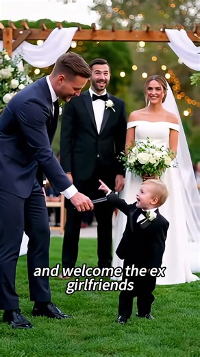 Cute Ring Bearer Destroys Dad At The Wedding 🎤🤣 "Tables 1, 2, 3..."