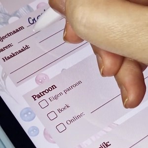 Crochet Note: Digital Tool to Organize Your Projects - Etsy Canada