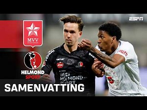 Bal VAN DE LIJN gehaald en DOELPUNT AFGEKEURD!🫣 | Samenvatting MVV Maastricht - Helmond Sport