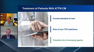 There’s no head-to-head trial for tafamidis and acoramidis for treating ATTR-CM, which Michelle Kittleson, MD calls “good news for patients” because...they both work! Learn more about what’s new for cardiac amyloidosis patients, in a chat with Ahmad Masri, MD. WATCH NOW ➡️ http://ms.spr.ly/6184o8hvM | Theheart.org/Medscape Cardiology