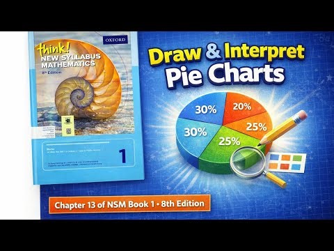 Draw and Interpret Pie Charts #math_live_class #statistics #chapter13 #nsm1 #learnmath #mathmadeeasy