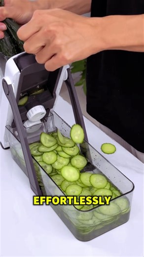 @kitchen_design_usa on Instagram: "🥗 Professional prep work—zero blade risk! ✨🔪 Still afraid of your old mandoline slicer? Meet the Golden Chef Vegetable Cutter! With its hidden blade system and spring-loaded pump handle, you can slice, dice, and julienne like a pro chef without ever putting your fingers in danger. It’s the ultimate tool for faster, safer meal prep. 🛡️ 100% Finger Safe: The enclosed blade design keeps your hands completely protected. ⚡ Pump Action Speed: Slice through a whole