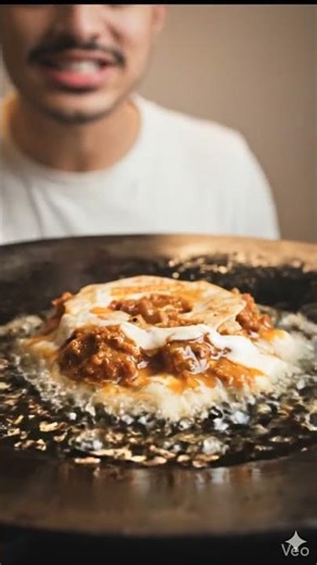 Shawarma from Capsule 😱 AI Food Eating Video