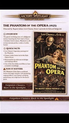 The 1925 Masterpiece That Terrified Audiences #classichorror #cinema