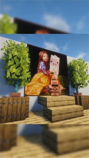 Copper Artist🎨 #minecraft #minecraftbuilding #minecrafttutorial #minecraftideas #pixel