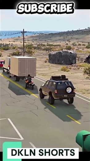 Truk & Mobil Berjejer! Simulasi Lalu Lintas Jalan Raya yang Realistis 😱