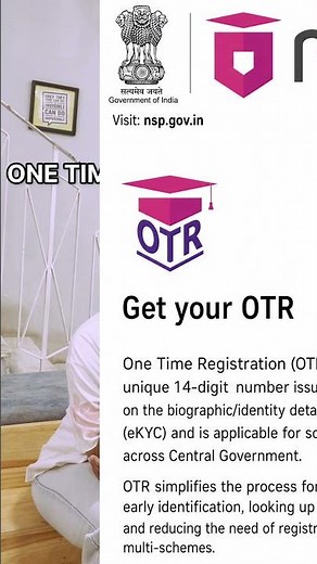 NSP PART-2 Scholarship OTR Registration 2026: Step-by-Step Guide 🎓 | Don’t Miss This First Step