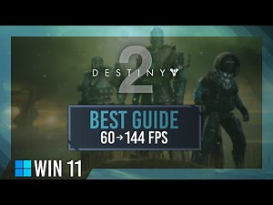 Destiny 2 | BEST Optimization Guide | Windows 11 | Max FPS | Best Settings