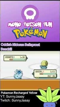Ep:1 Pokemon Recharged Yellow Mono Poison Type run