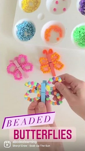 Beaded Butterfly Craft
