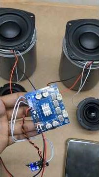 Amazing Sound Quality! TPA3118 Amp Board Test + Complete Wiring Guide 🔥