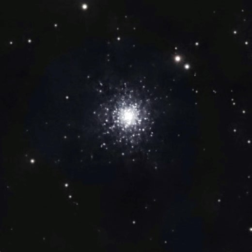 I pointed my telescope at a globular cluster 60,000 light years