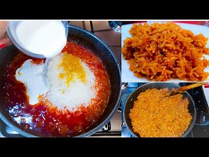 How To Make The Best Coconut Milk Jollof Rice.