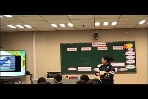 人教版一起点_五年级英语_上册Unit 5 TV ShowsLesson 3-杜老师_优质课公开课教学视频