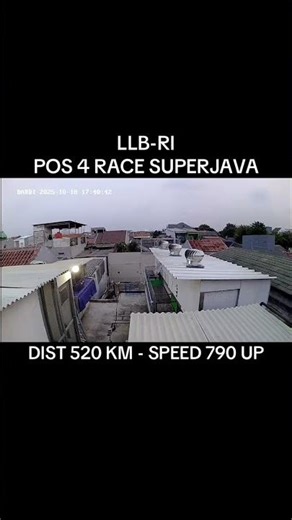 Racing this week post 4 of the 520 km superjava race, my pigeons reached a speed of 790