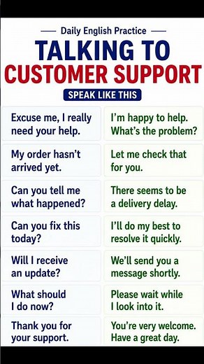 Daily English Practice | Talking to Customer Support | Speak Like This
