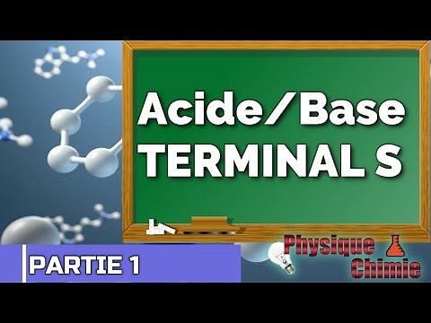 Acide/base terminale S (partie 1)