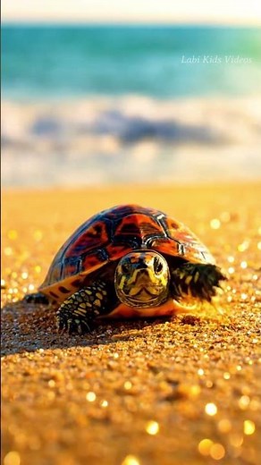 Dancing Turtle Groove! 🐢🌴 Tiny Turtle Wiggles to the Ukulele Beat | Kids Cartoon