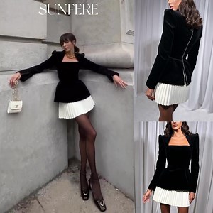 Celebrate style and grace with Sunfere. Whether you're mingling at a cozy dinner or dazzling at a chic party, our collection is crafted to enhance your natural beauty and keep you the center of attention. Elevate your social wardrobe today. | Sunfere