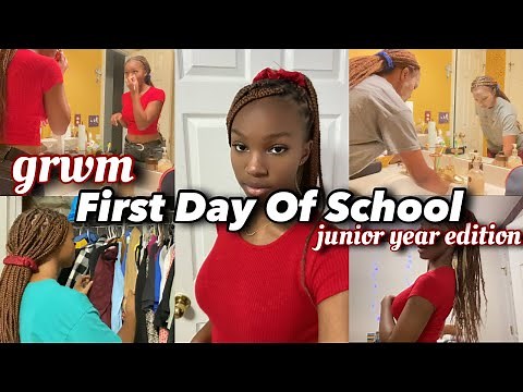 GRWM: FIRST DAY OF SCHOOL (JUNIOR YEAR EDITION) || Rowshaye