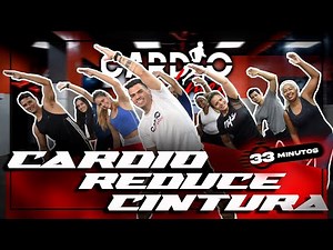 CARDIO para REDUCIR CINTURA y ELIMINAR ROLLITOS | 33 Minutos