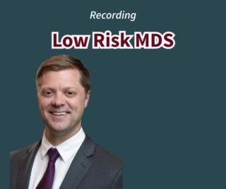 2K views | What is Low Risk MDS? What are the treatment options? What is life expectancy? Dr. Brian Ball answers all these questions and more in this session from the recent AAMDSIF Patient and Family Conference in Rockville, MD: https://aamds.org/webinar/2025-rockville-patient-and-family-conference-low-risk-mds Watch now! #MDS #bloodcancer | Aplastic Anemia and MDS International Foundation | Facebook