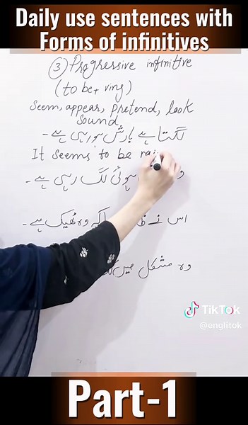 Mastering Infinitives: Daily Use Sentences Explained