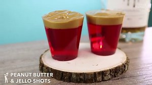 Peanut Butter & Jello Shots Cocktail Recipe